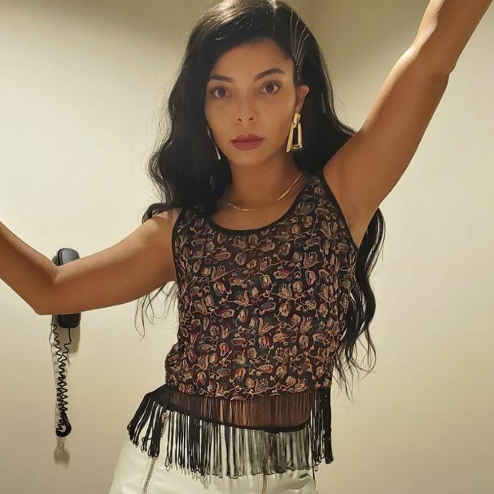 Vintage Fringe Top